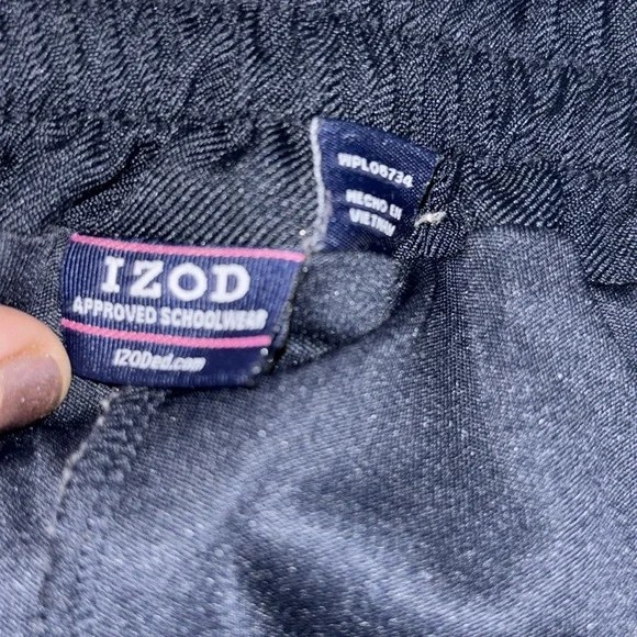 IZOD girls school wear skort navy blue size 12 - Picture 4 of 5